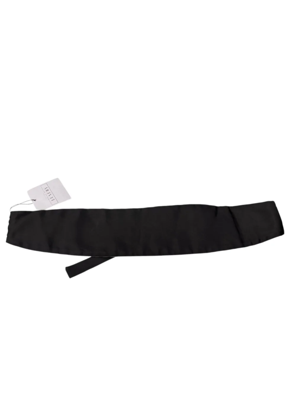 Ermenegildo Zegna Gray Silk Cummerbund OS Wedding Guest Formal Luxury Classic